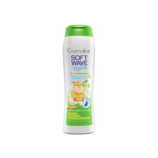 [5281019023029] Soft Wave Niños Shampoo y Acondicionador 2x1 Manzana 400 ml