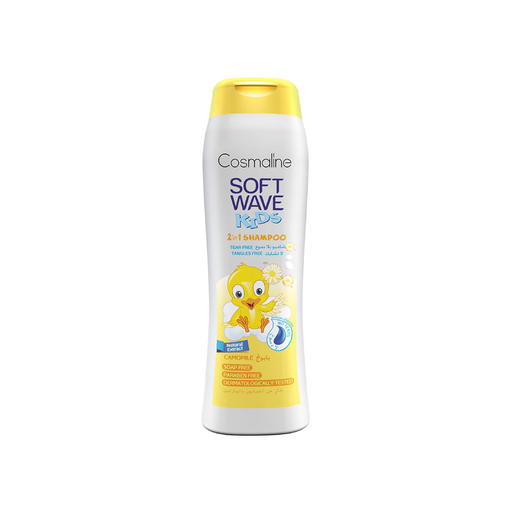 [5281019032724] Soft Wave Niños Shampoo y Acondicionador 2x1 Manzanilla 400 ml