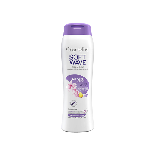 [5281019022954] Soft Wave Shampoo Cura de Keratina Para Cabello Seco y Dañado 400 ml