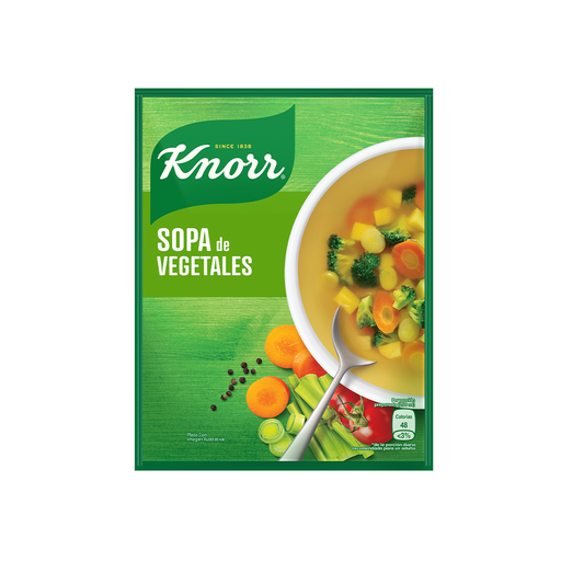 [8886467052811] Sopa Instantánea de Vegetales Knorr 60 gr.