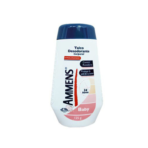 [7502221182181] Talco Ammens Baby - 125G 