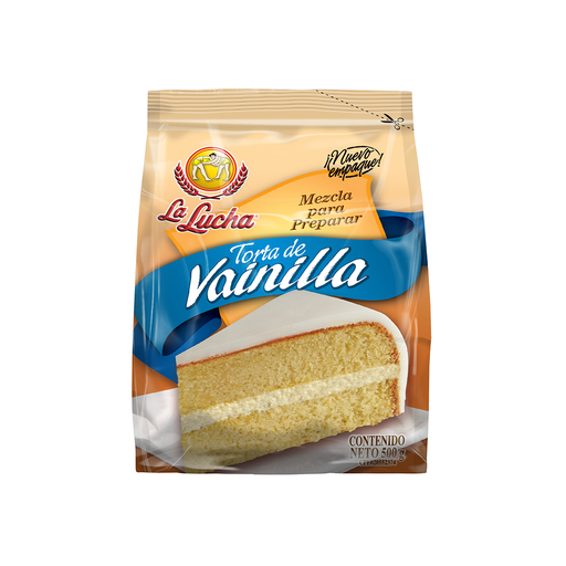 [7591827051014] Torta de Vainilla La Lucha 500 Gr