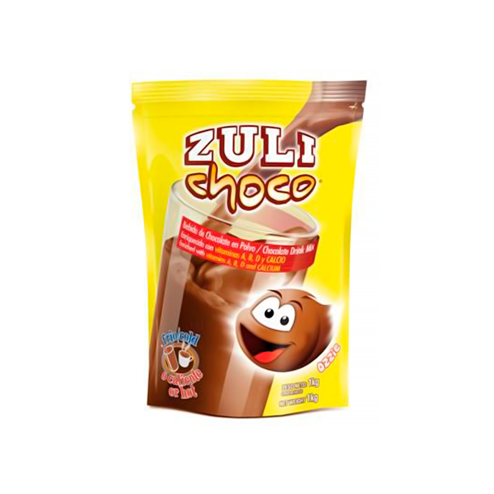 Zulichoco Bebida Achocolatada en Polvo 1 Kg.